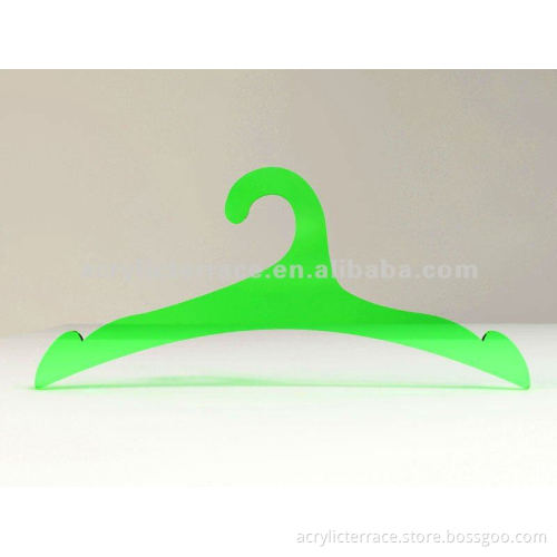 Colorful Lucite Cloth Hanger with Scarf